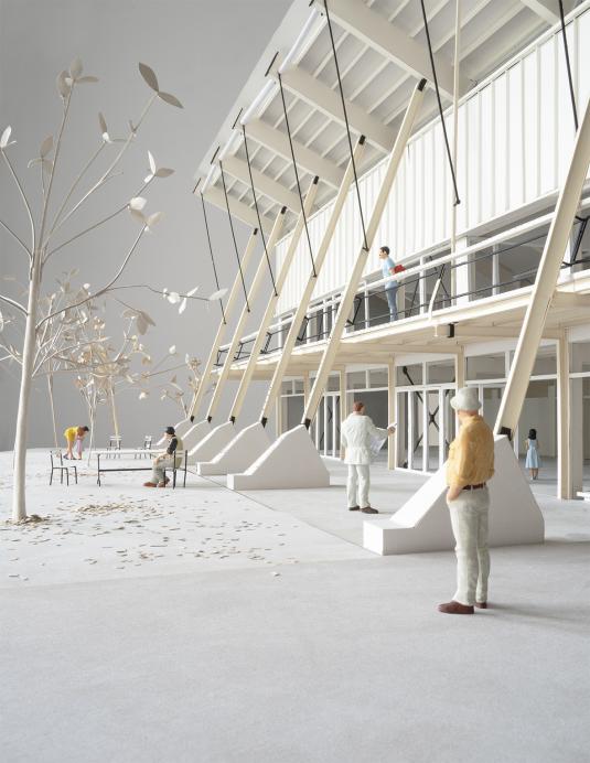 Architekturwettbewerb Freizeitzentrum Landauer: Siegerprojekt «Longchamp» überzeugt die Jury