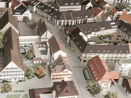 Gemeindehaus Ecke Bahnhofstrasse Schmiedgasse