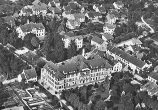 Das Diakonissenspital aus der Vogelperspektive