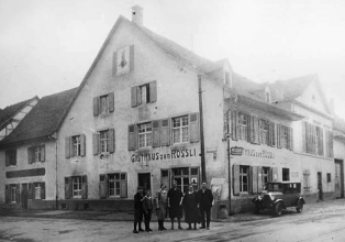 Das Dorfzentrum anno dazumal...