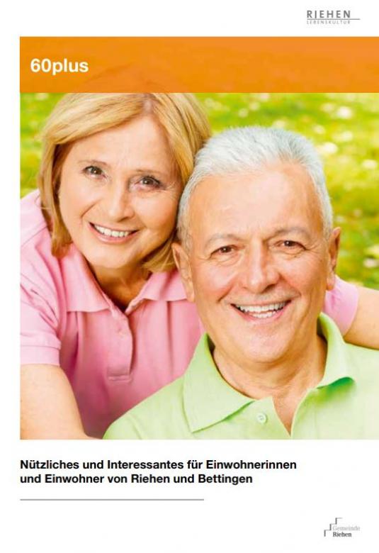 Titelseite Broschüre 60plus