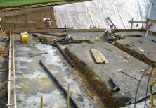 Anschluss an die Kanalisation