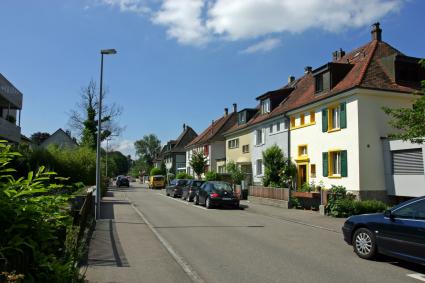 Wohnstrasse in Riehen