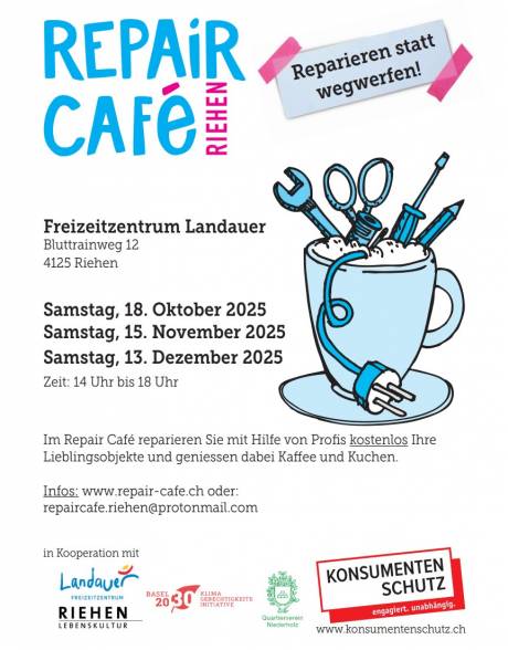 Reparieren statt wegwerfen!!