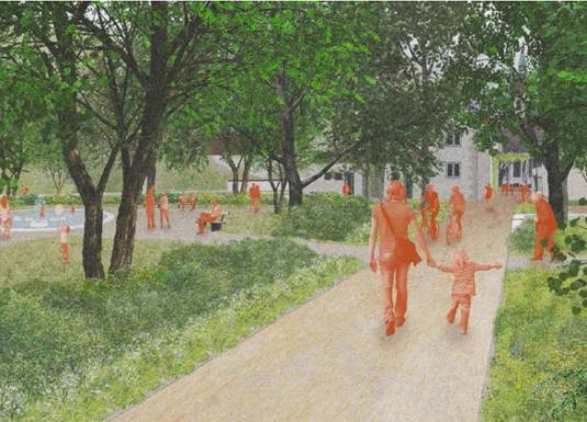 Studienauftrag Neugestaltung Wettsteinanlage: Das Siegerprojekt verändert Bewährtes behutsam 